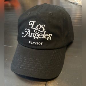 playboy los angeles dad hat embroidery